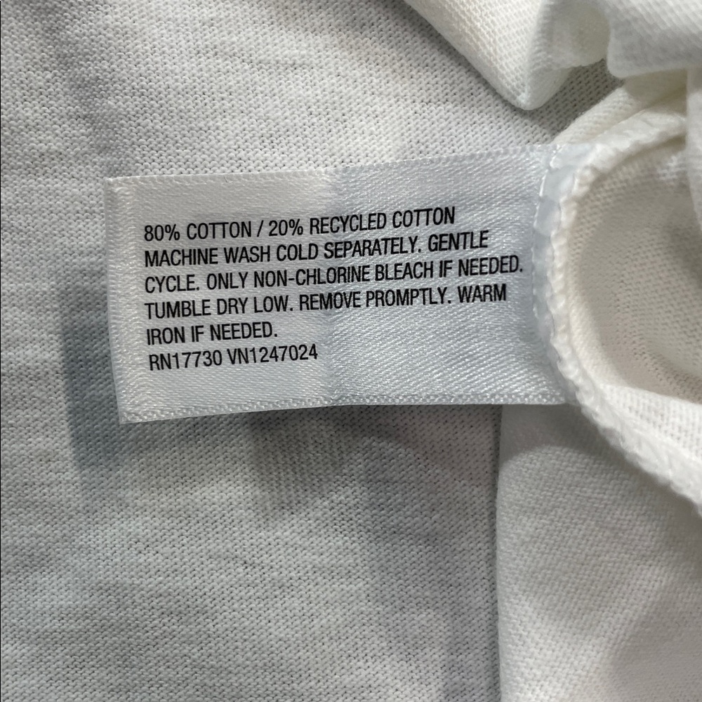 Rowing Blazers White Tee with Earth Graphic Gender Neutral M | NWT - Picture 5 of 5